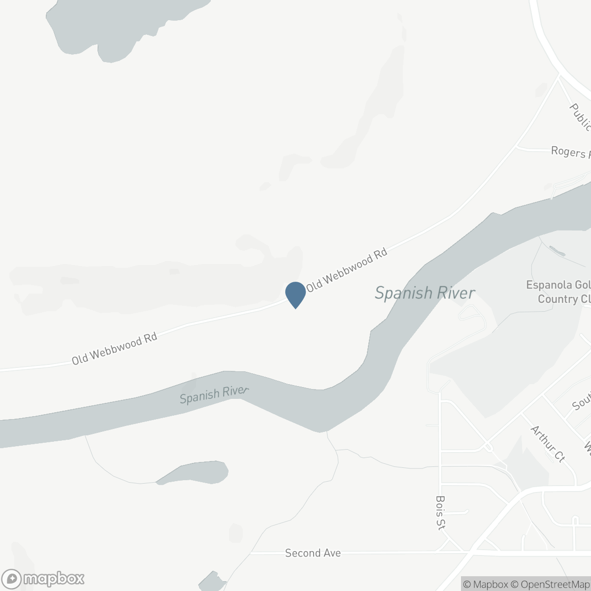 382 Old Webbwood Road Unit# Lot 1, Sables-Spanish Rivers, Ontario P0P 2G0